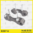 [9267-U] Pair of brackets for in-line pumps (this new design cancel and replaces 9266 and 9267 definitely)