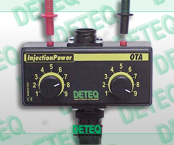 OTA, Interfaccia per rendere più facile, veloce e sicura la diagnostica dei circuiti elettrici degli attuatori e dei sensori applicati alle pompe di iniezione diesel. 