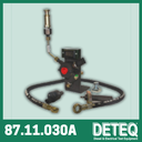 [87.11.030A] Accumulateur d'essai équipé d'une vanne de régulation de pression, d'un capteur de température, d'un capteur de pression et d'un limiteur de pression.